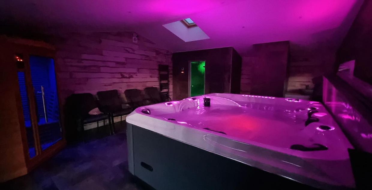 Gites De La Croisee Des Chemins - Piscine Chauffee - Spa, Hammam Et Sauna Izeaux Exterior photo